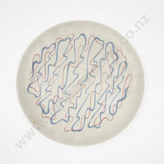 Large Mid Century Poole Pottery "Ariadne" Plate designed by Alfred Read