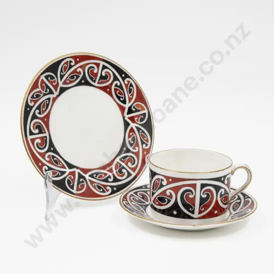 Royal Doulton "Maori Art" China Trio