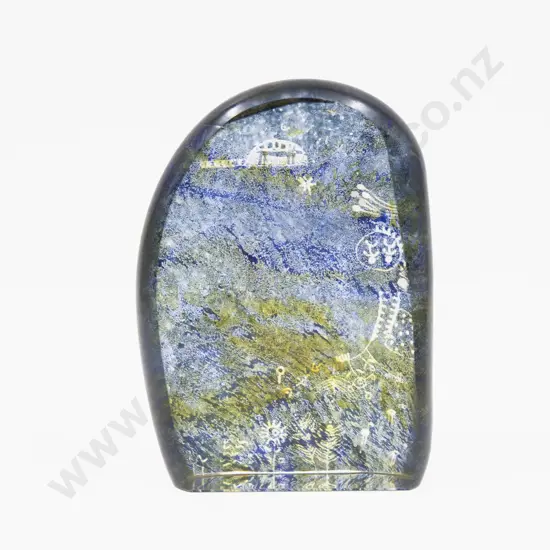 Kosta Boda Lapland Glass Sculpture Designed by Goran Warff C1960's