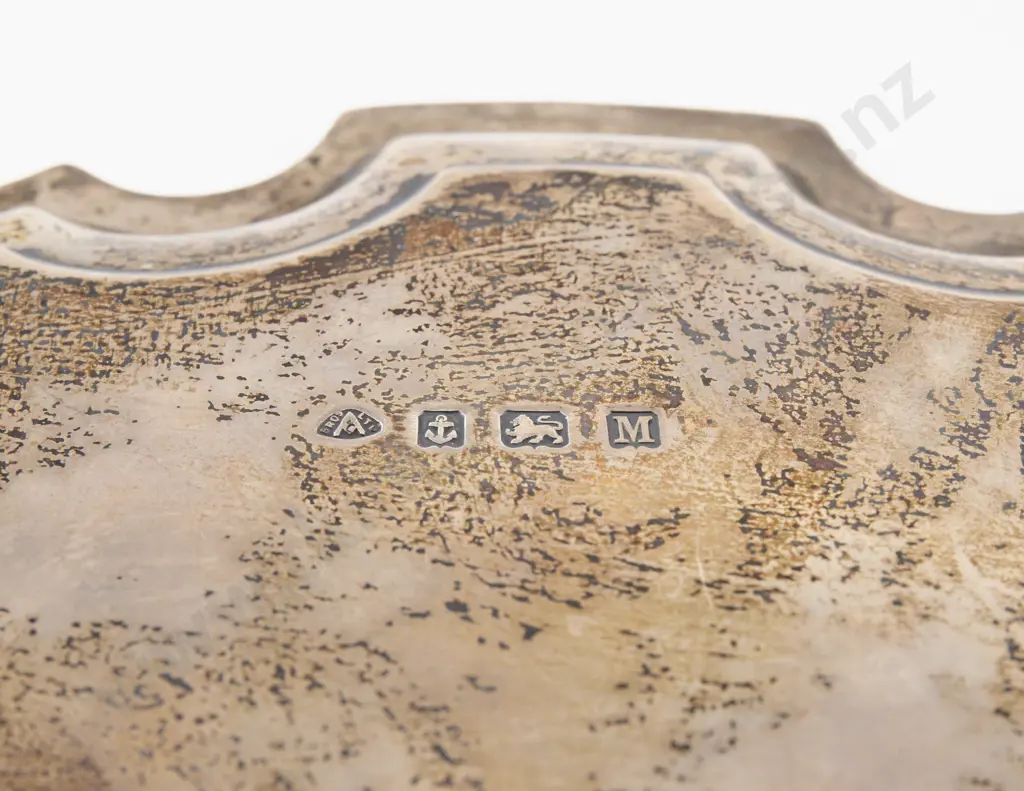 Geo V S/S Salver by Adie Brothers Ltd Image 1++