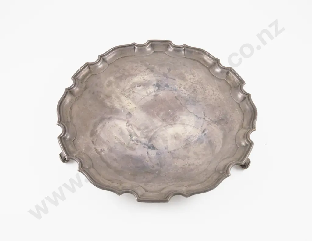 Geo V S/S Salver by Adie Brothers Ltd Image 1++