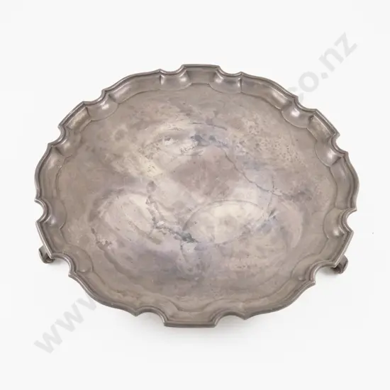 Geo V S/S Salver by Adie Brothers Ltd
