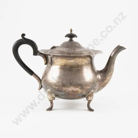 Geo V S/S Teapot by Walker & Hall