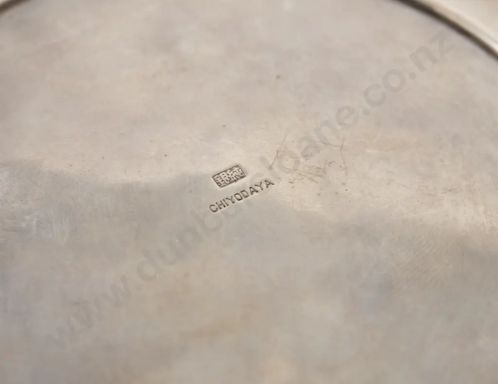 Japanese Meiji Period Chiyodaya S/S Lidded Dish On Stand Image 1++
