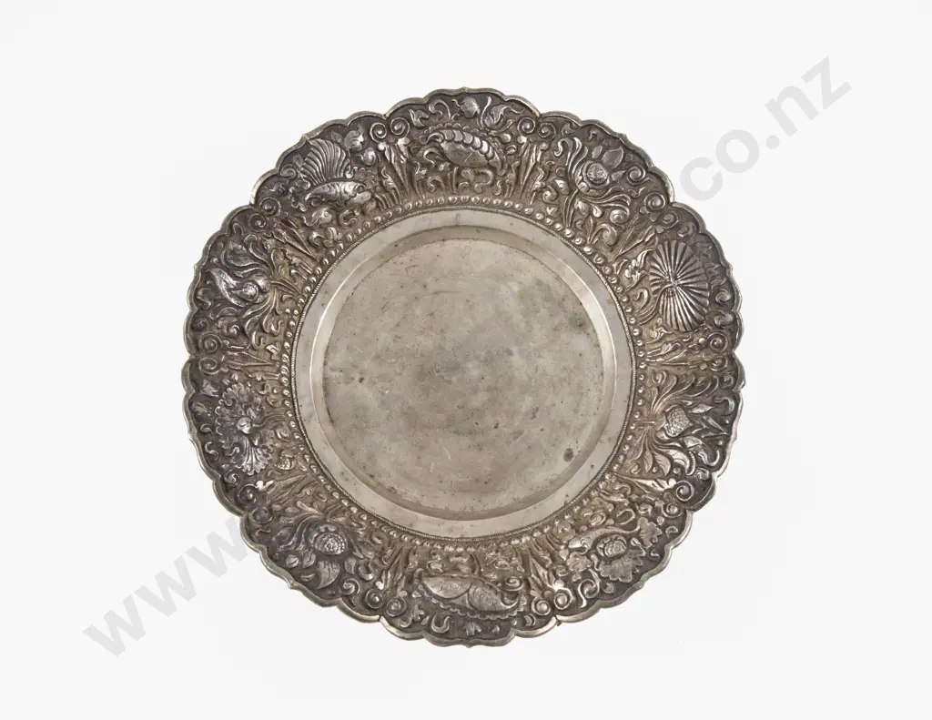 Asian .800 Silver Bowl Image 1++