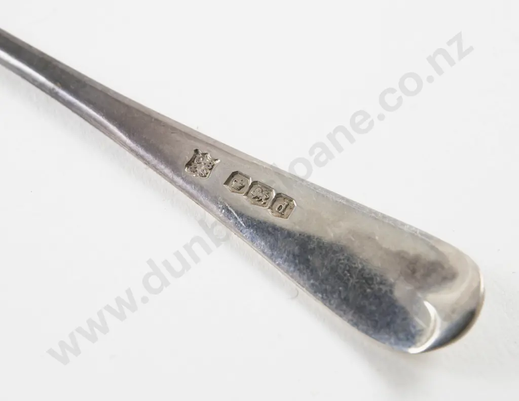 Cased Set Of 6 Geo V S/S Teaspoons Image 1++