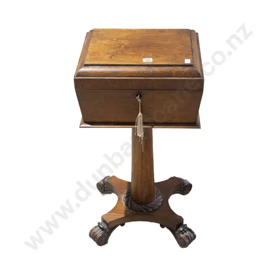 Regency Rosewood Teapoy