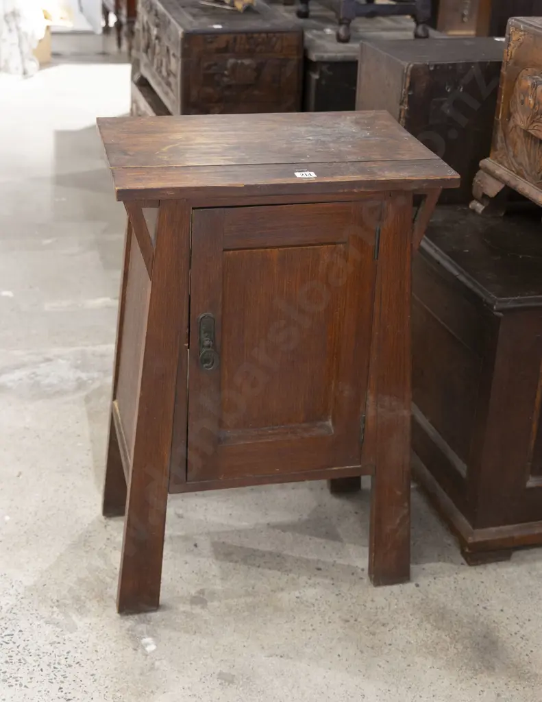 An Arts & Crafts Side Cabinet Image 1++