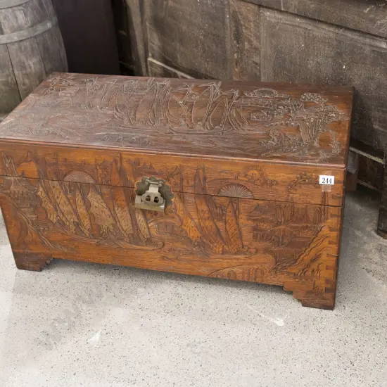 Chinese Camphorwood Box