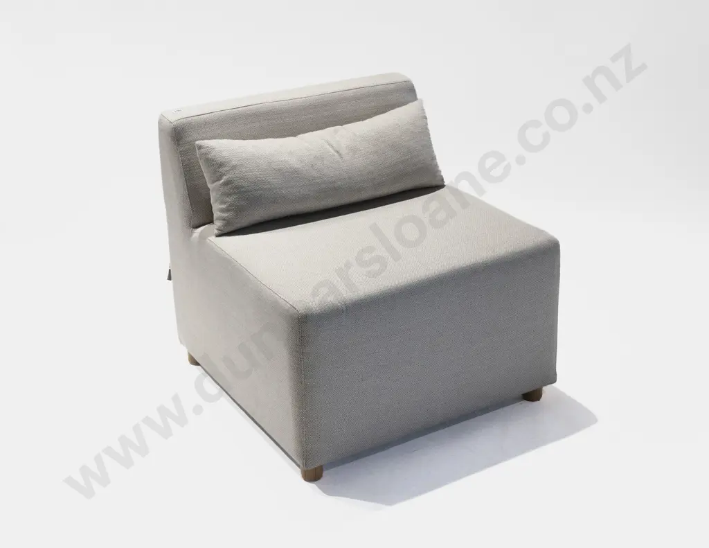 KMS NZ Made Echo Low Back Easy Chair with Squab Cushion Image 1++