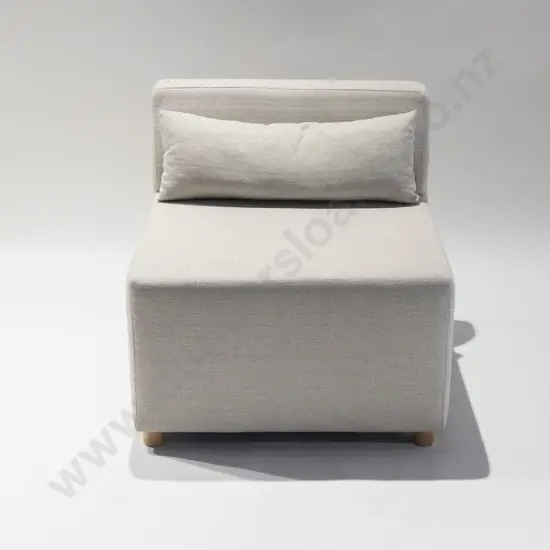 KMS NZ Made Echo Low Back Easy Chair with Squab Cushion