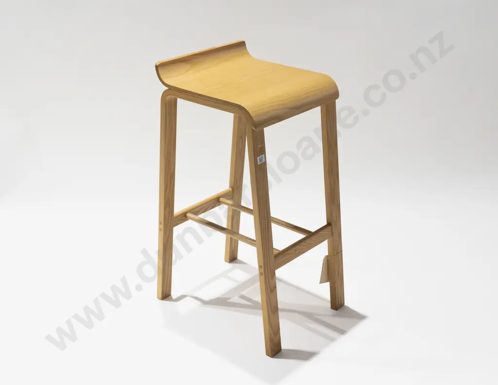 KMS NZ Made Bach Bar Stool Image 1++