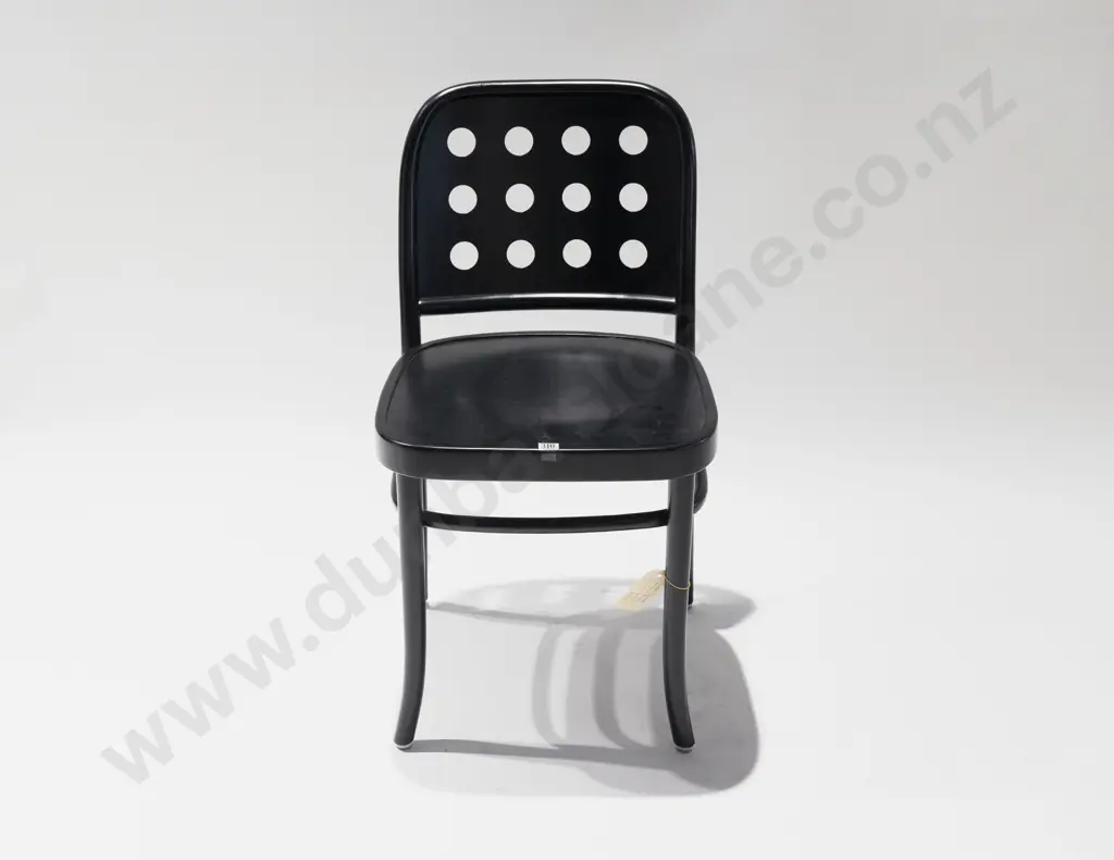 Thonet Oswald Black Chair Image 1++