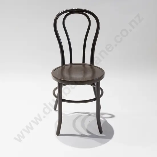 Thonet No 18 Dark Oak Stacking Chair