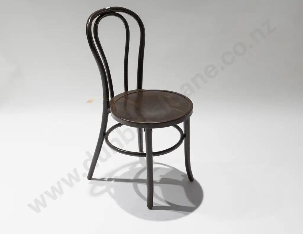 Thonet No 18 Dark Oak Stacking Chair Image 1++