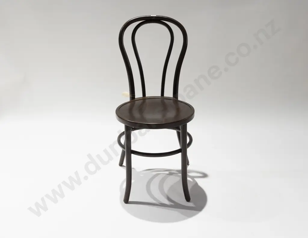 Thonet No 18 Dark Oak Stacking Chair Image 1++