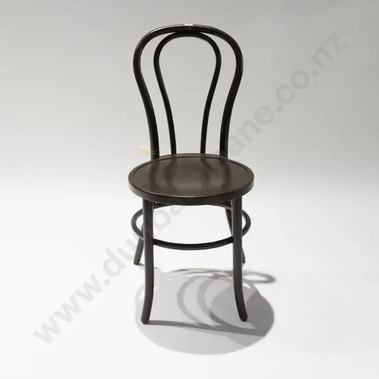 Thonet No 18 Dark Oak Stacking Chair