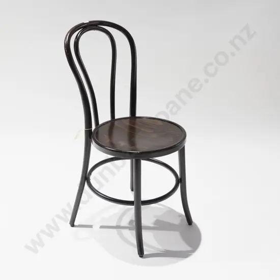 Thonet No 18 Dark Oak Stacking Chair