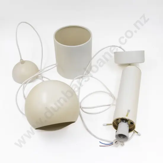 Two Various Artek Light Fittings (sun faded)