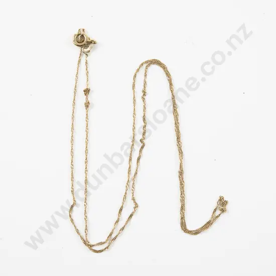 9ct Fancy Link Neck Chain