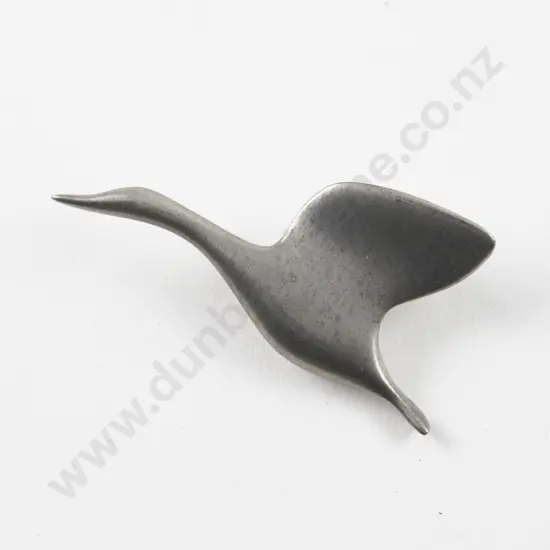 Vintage Frederick Design (Canada) Pewter Goose Brooch