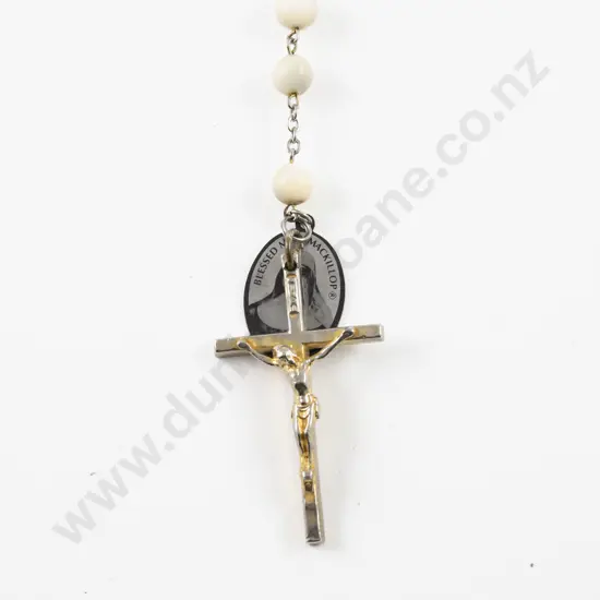 Vintage Imitation MOP Rosary
