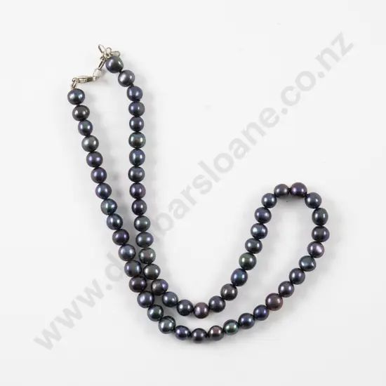 Single Strand Uniform Fresh Water Pearl Necklace