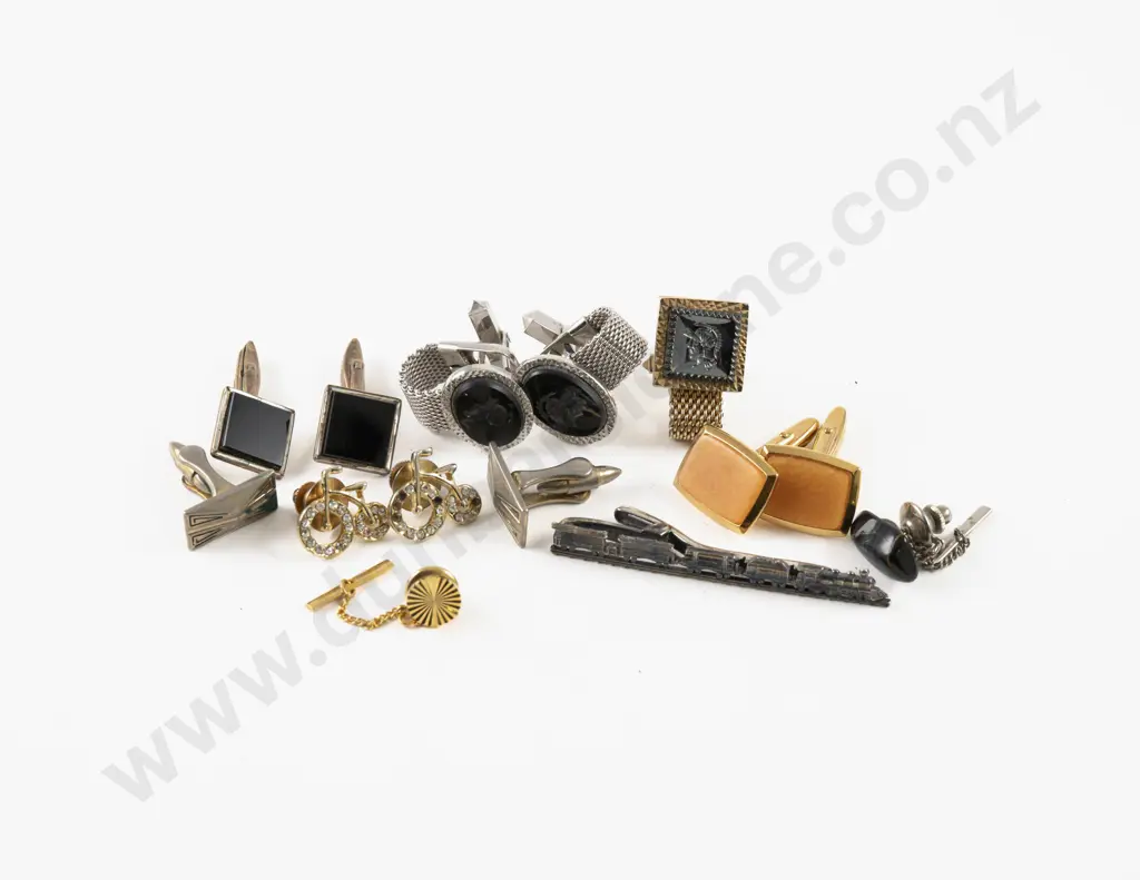 Collection of Cufflinks and Assorted Image 1++