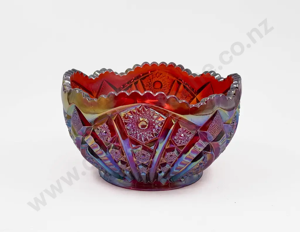 Carnival Glass Table Bowl Image 1++