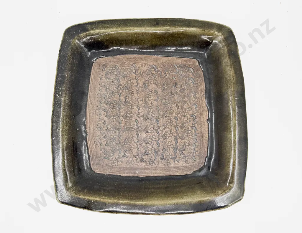 Doreen Blumhardt Large Shallow Pottery Platter Image 1++