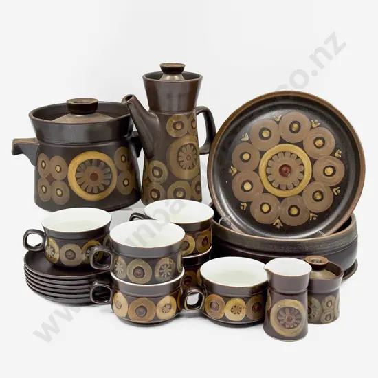 Large Qty of Denby "Arabesque" Pattern Dinner Ware