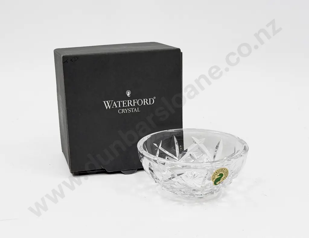 Small Boxed Waterford Crystal Bowl Image 1++