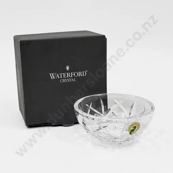 Small Boxed Waterford Crystal Bowl