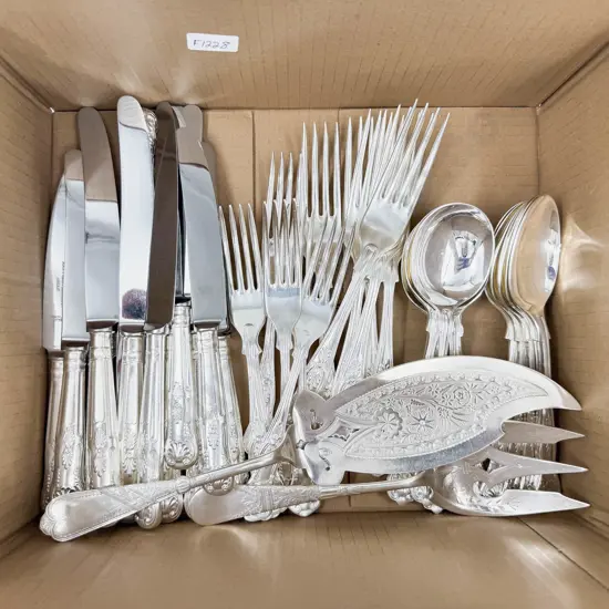 Qty of Mostly Kings Pattern Cutlery
