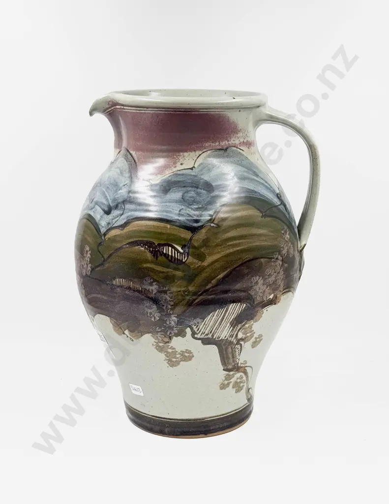Large Royce McGlashen Pottery Jug Image 1++
