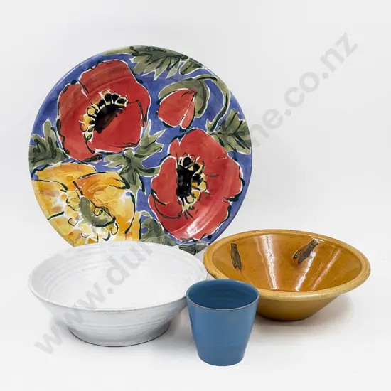 Two Pces of Katherine Smyth Pottery & Two Others