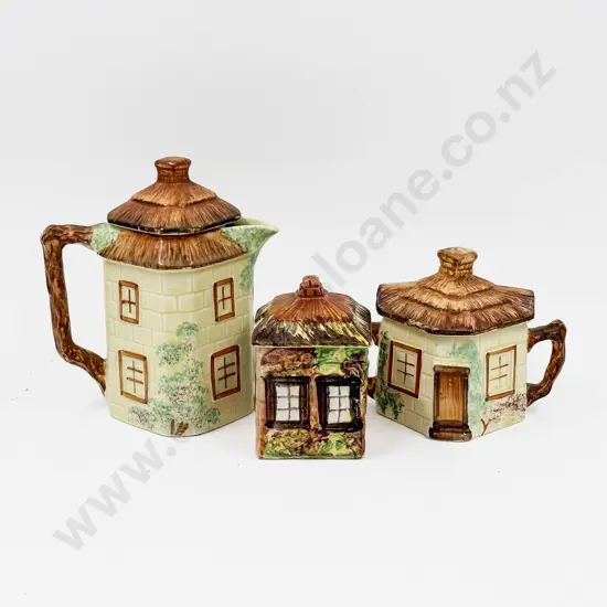 Three Pieces of Price Bros. Cottage Ware