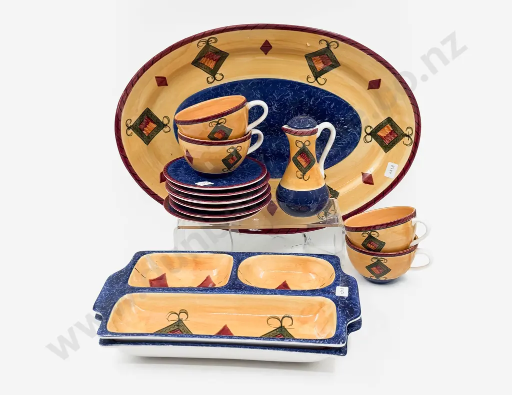 Modern Living Art "Loreto" Pattern Part Dinnerset Image 1++
