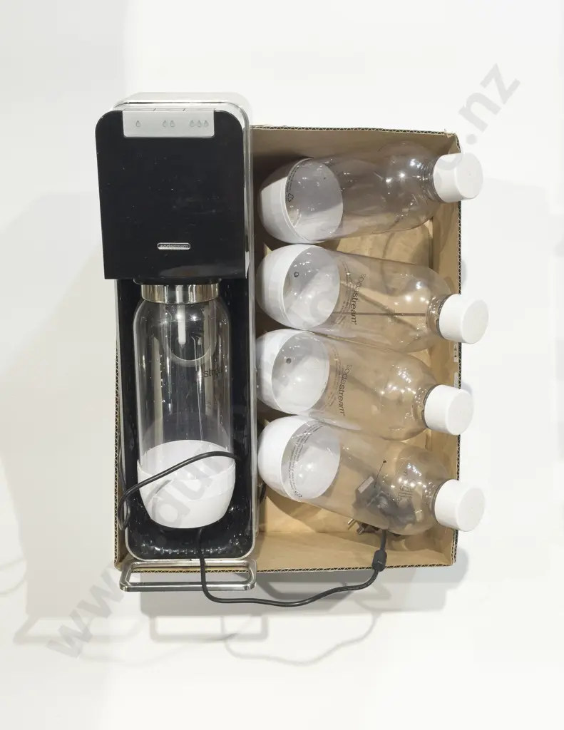 Soda Stream & Assorted Empty Bottles Image 1++