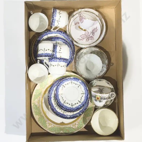 Box Qty of Assorted Fancy Tea China