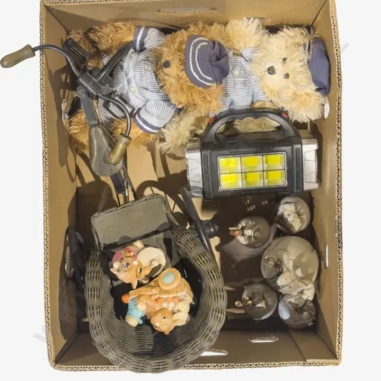 Box Qty of Assorted incl Toys & Decorative Ornaments