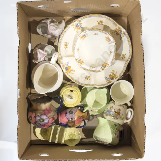 Box Qty of Assorted China incl Bunnykins & Carltonware