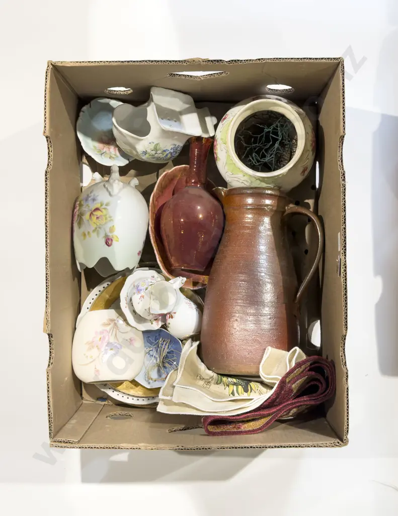 Box Qty of Assorted China & Pottery etc Image 1++