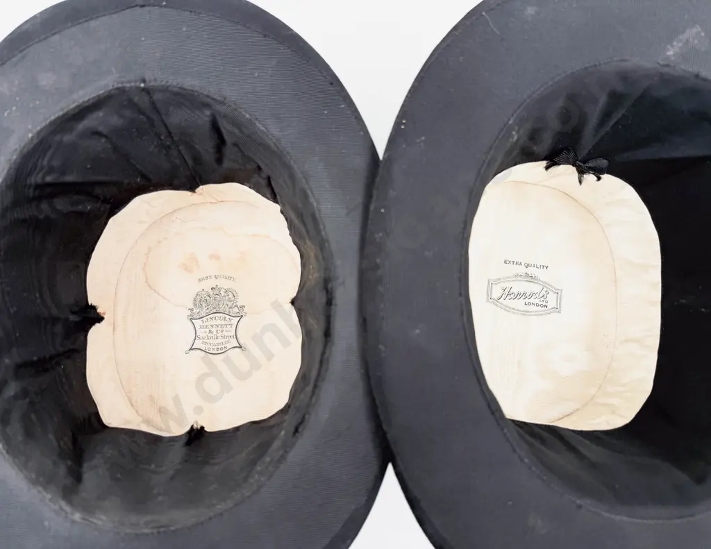 Pair of Vintage Collapsible Top Hats Image 1++