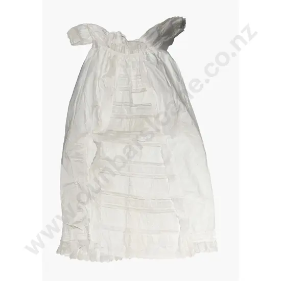 Antique Lace Christening Gown