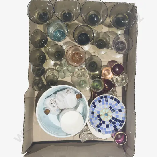 Qty of Assorted Glassware & China etc