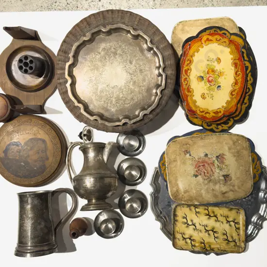 Box Qty of Assorted incl Woodware & S/P etc