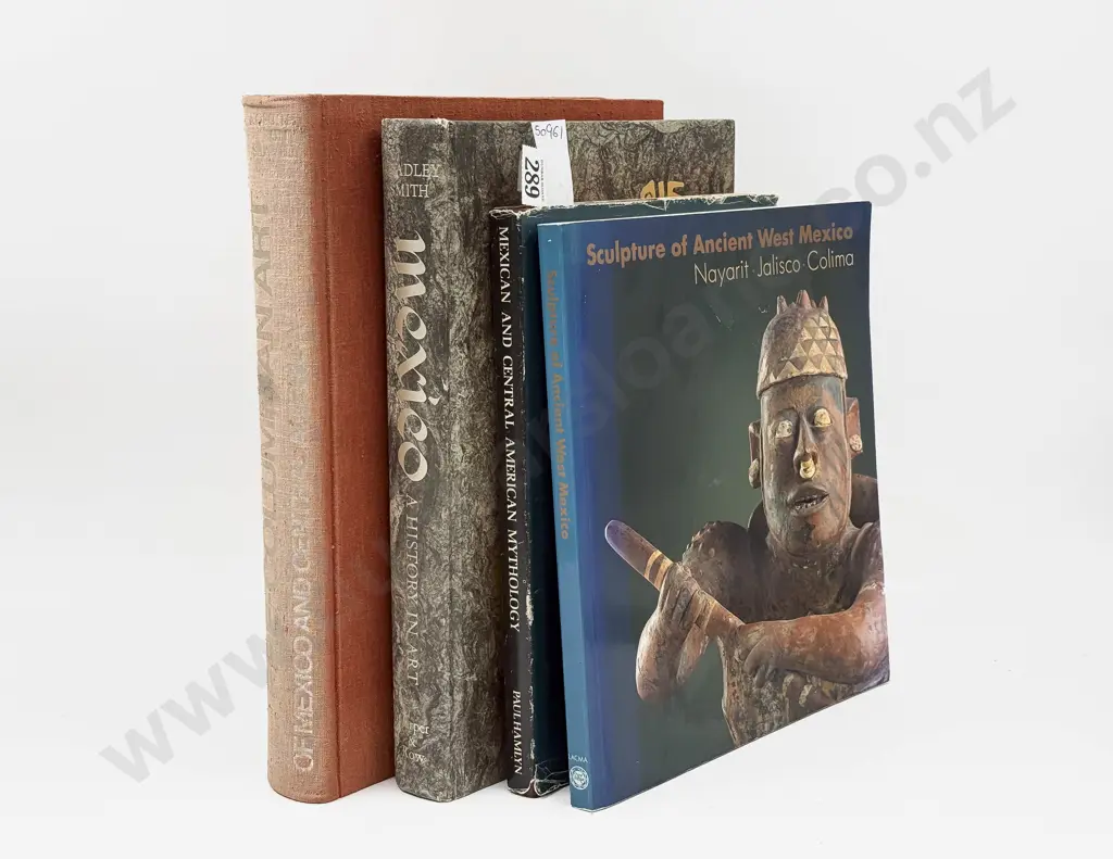 Four Assorted Mexican Art Reference Volumes Image 1++