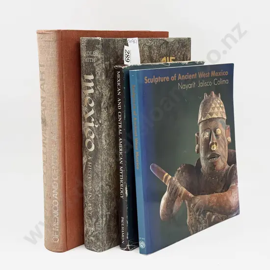 Four Assorted Mexican Art Reference Volumes