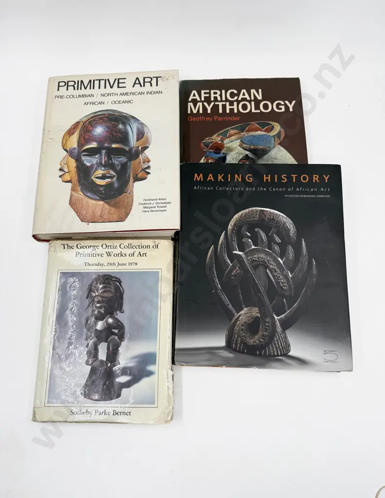 Four Assorted Primitive Art Reference Volumes Image 1++